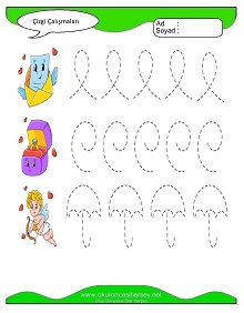 Çizgi Çalışma Sayfaları